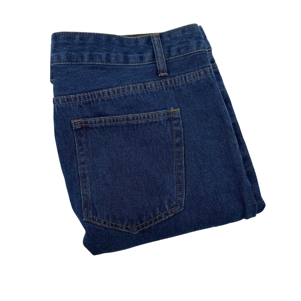 Lioness‎ Blue Wide Leg High Rise Denim Jeans Womens Size XL Medium Wash Cotton